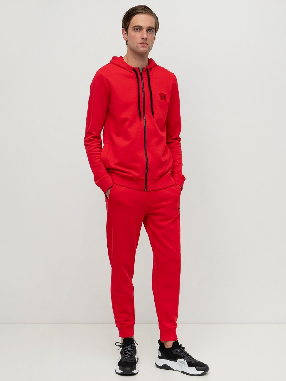 HUGO MENS FULL ZIP HOODIE AND JOGGER SIZE XL